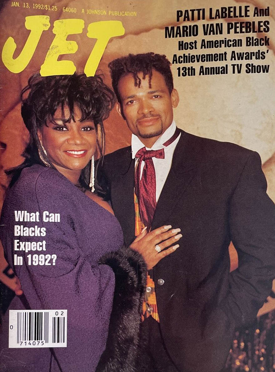 Jet january 13 1992 patti labelle and mario van peebles host