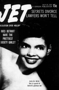 Jessie Law magazine cover appearance Jet July 29, 1954