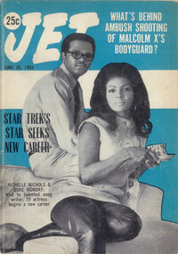 Nichelle Nichols magazine cover appearance Jet June 26, 1966