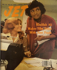 Jane Fonda magazine cover appearance Jet August 24, 1978