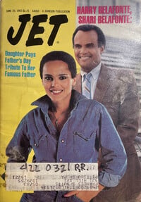 Shari Belafonte magazine cover appearance Jet June 20, 1979