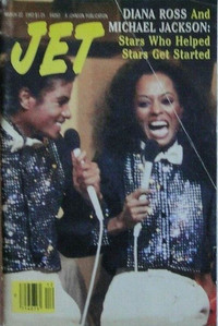 Michael Jackson magazine cover appearance Jet March 22, 1982