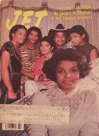 Janet Jackson magazine cover appearance Jet October 25, 1982