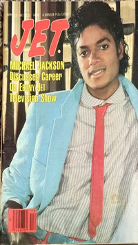 Michael Jackson magazine cover appearance Jet April 25, 1983