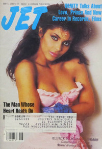 Denise Matthews magazine cover appearance Jet May 5, 1986