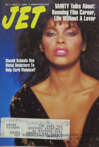 Denise Matthews magazine cover appearance Jet July 4, 1988