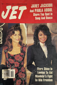 Jet May 7, 1990 magazine back issue cover image