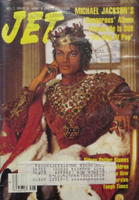 Michael Jackson magazine cover appearance Jet December 2, 1991