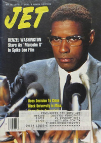 Spike Lee magazine cover appearance Jet November 30, 1992