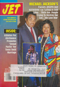 Michael Jackson magazine cover appearance Jet January 10, 1993