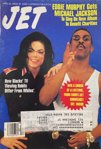 Michael Jackson magazine cover appearance Jet April 26, 1993