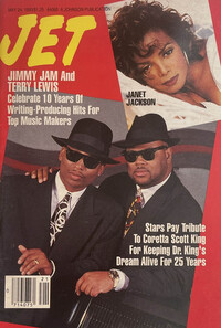 Janet Jackson magazine cover appearance Jet May 24, 1993