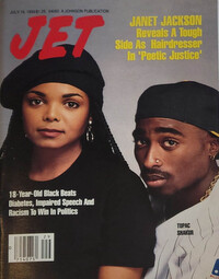Janet Jackson magazine cover appearance Jet July 19, 1993