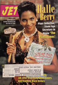 Halle Berry magazine cover appearance Jet June 6, 1994