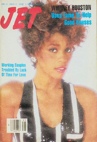 Whitney Houston magazine cover appearance Jet June 20, 1998