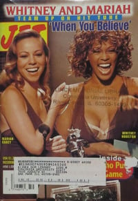 Whitney Houston magazine cover appearance Jet December 14, 1998