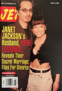 Janet Jackson magazine cover appearance Jet June 19, 2000