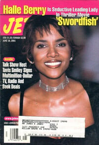 Halle Berry magazine cover appearance Jet June 18, 2001