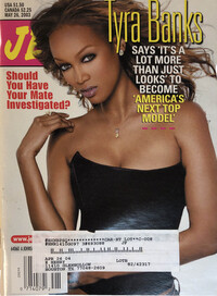 Tyra Banks magazine cover appearance Jet May 26, 2003