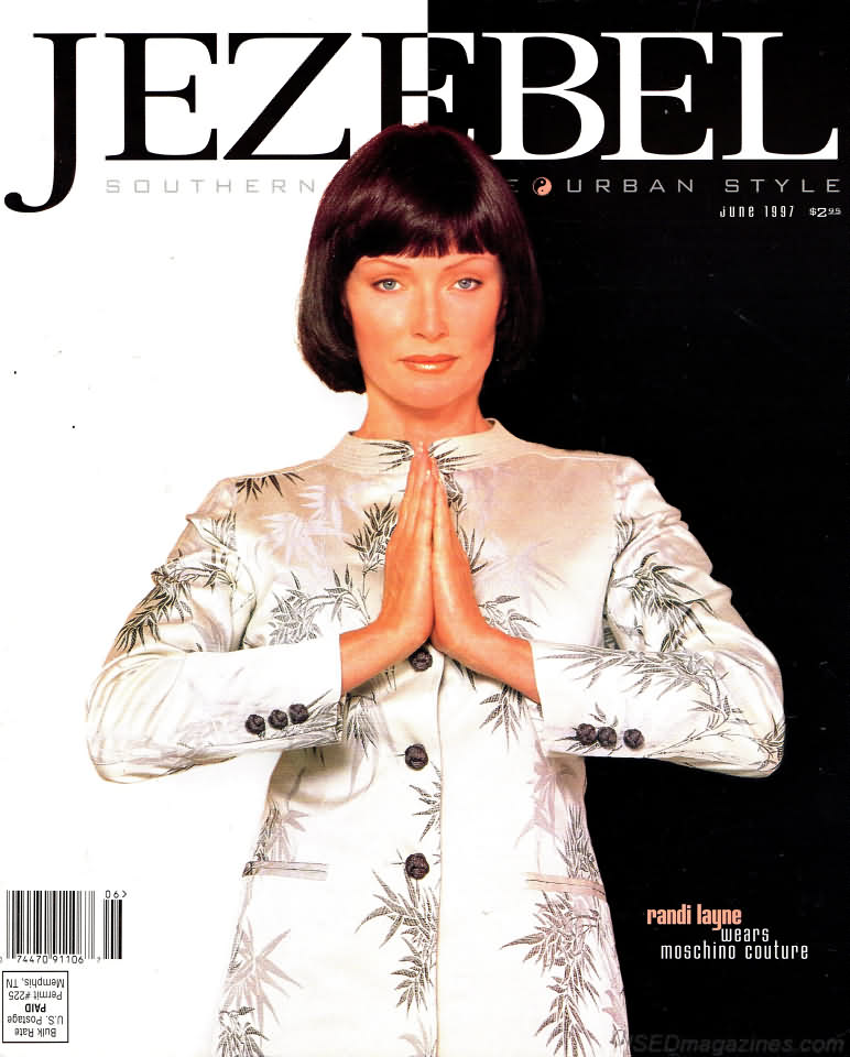 Jezebel June 1997 magazine back issue Jezebel magizine back copy 