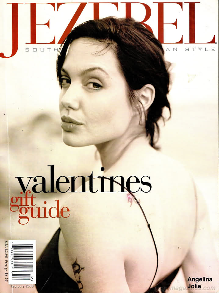 Jezebel February 2000 magazine back issue Jezebel magizine back copy 