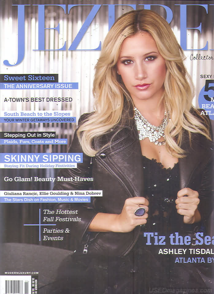 Jezebel November 2012 magazine back issue Jezebel magizine back copy 