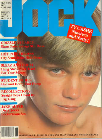 Jock June 1985 magazine back issue Jock magizine back copy 