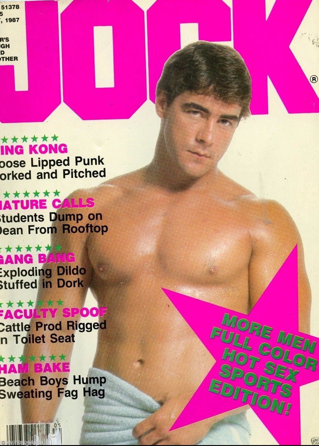 Jock May 1987 magazine back issue Jock magizine back copy 