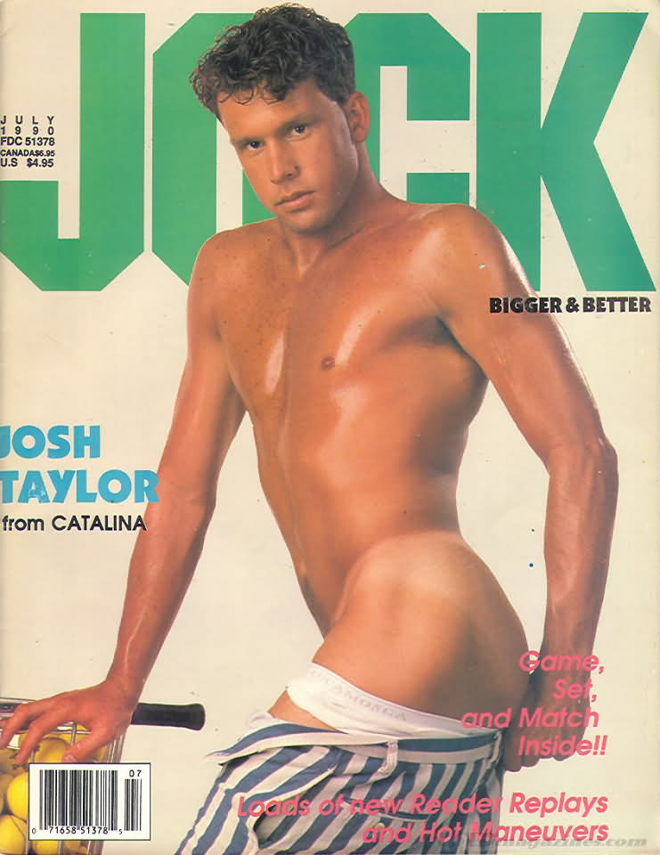 Jock July 1990 magazine back issue Jock magizine back copy 