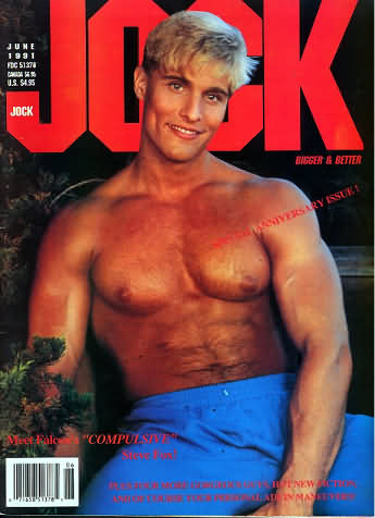 Jock June 1991 magazine back issue Jock magizine back copy 