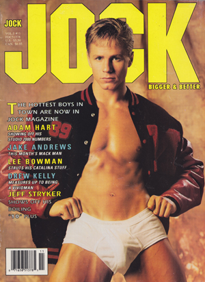 Jock November 1992 magazine back issue Jock magizine back copy Mack Man, Struts His Catalina Stuff, Measures Up to Being a Vividman, Boiling 10 Plus, hot men