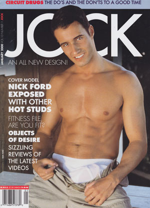 Jock January 2000 magazine back issue Jock magizine back copy jock magazine 2000 back issues hot horny men exposed dirty xxx cock shots anal sex gay pornstars str
