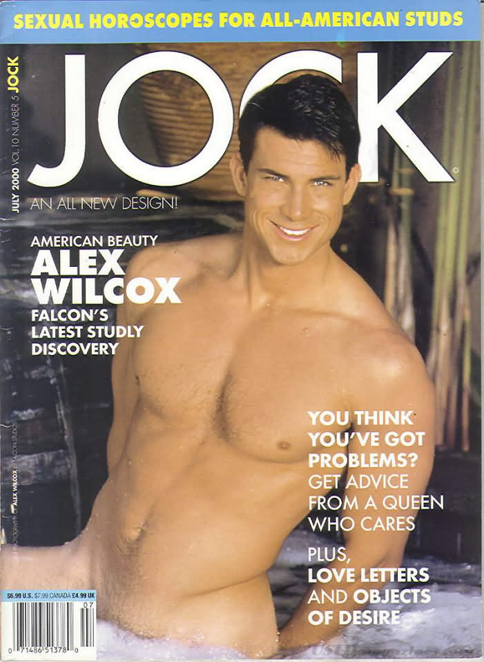 Jock July 2000 magazine back issue Jock magizine back copy 