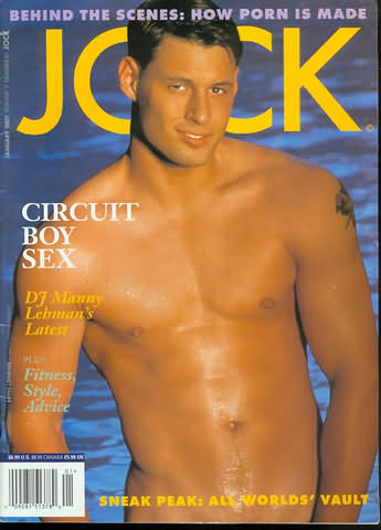 Jock January 2001 magazine back issue Jock magizine back copy 