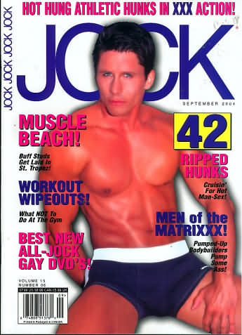 Jock September 2004 magazine back issue Jock magizine back copy 
