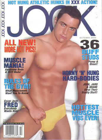 Jock October 2004 magazine back issue Jock magizine back copy 