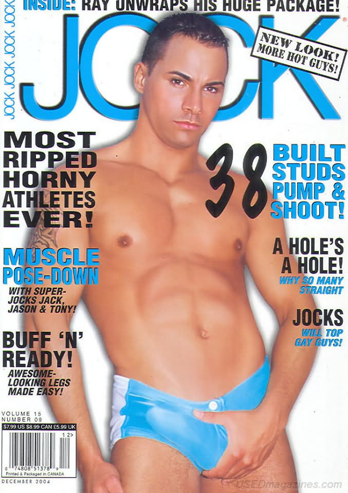 Jock December 2004 magazine back issue Jock magizine back copy 