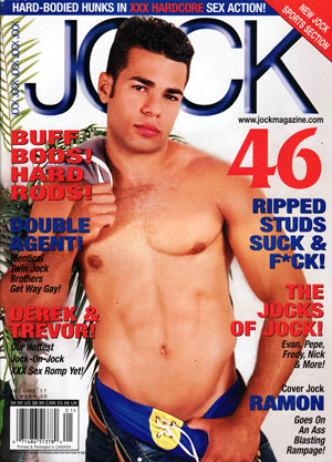 Jock January 2007 magazine back issue Jock magizine back copy jock magazine for men, gay nude guys with hard cocks and nude bodies, jocks naked and hard, xxx 2007