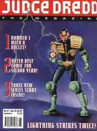 Judge Dredd Megazine # 31, July 1993