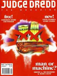 Judge Dredd Megazine # 37, October 1993