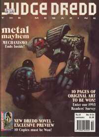 Judge Dredd Megazine # 43, December 1993