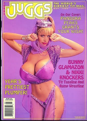 Juggs May 1993 magazine back issue Juggs magizine back copy Juggs May 1993 Adult Magazine Back Issue Published by Juggs, Specialists in Big Tit Magazines. Covergirl Pandora Peaks Grants Your Wish!.