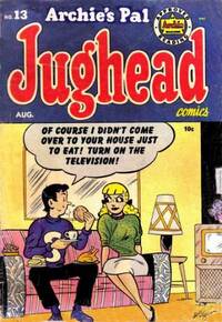 Jughead # 13, August 1952 magazine back issue cover image