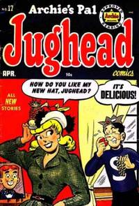 Jughead # 17, April 1953 magazine back issue cover image