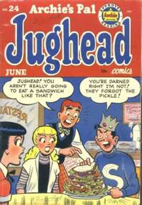 Jughead # 24, June 1954 magazine back issue cover image