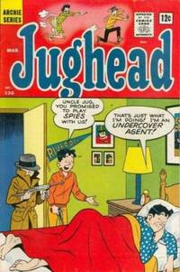 Jughead # 130, March 1966 magazine back issue cover image