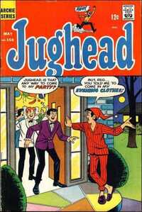Jughead # 156, May 1968 magazine back issue cover image