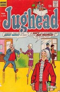 Jughead # 166, March 1969 magazine back issue cover image