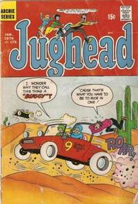 Jughead # 176, January 1970 magazine back issue cover image