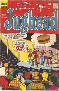 Jughead # 192, May 1971 magazine back issue cover image